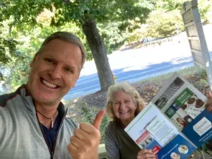 Opening into Asheville with a little help from Mom